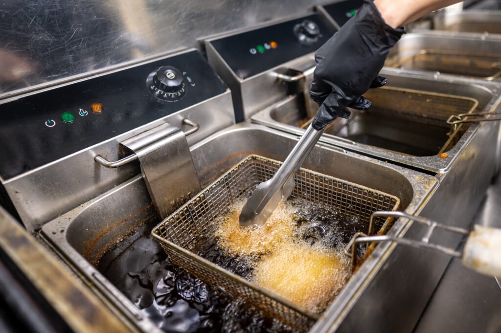 Single basket fryer